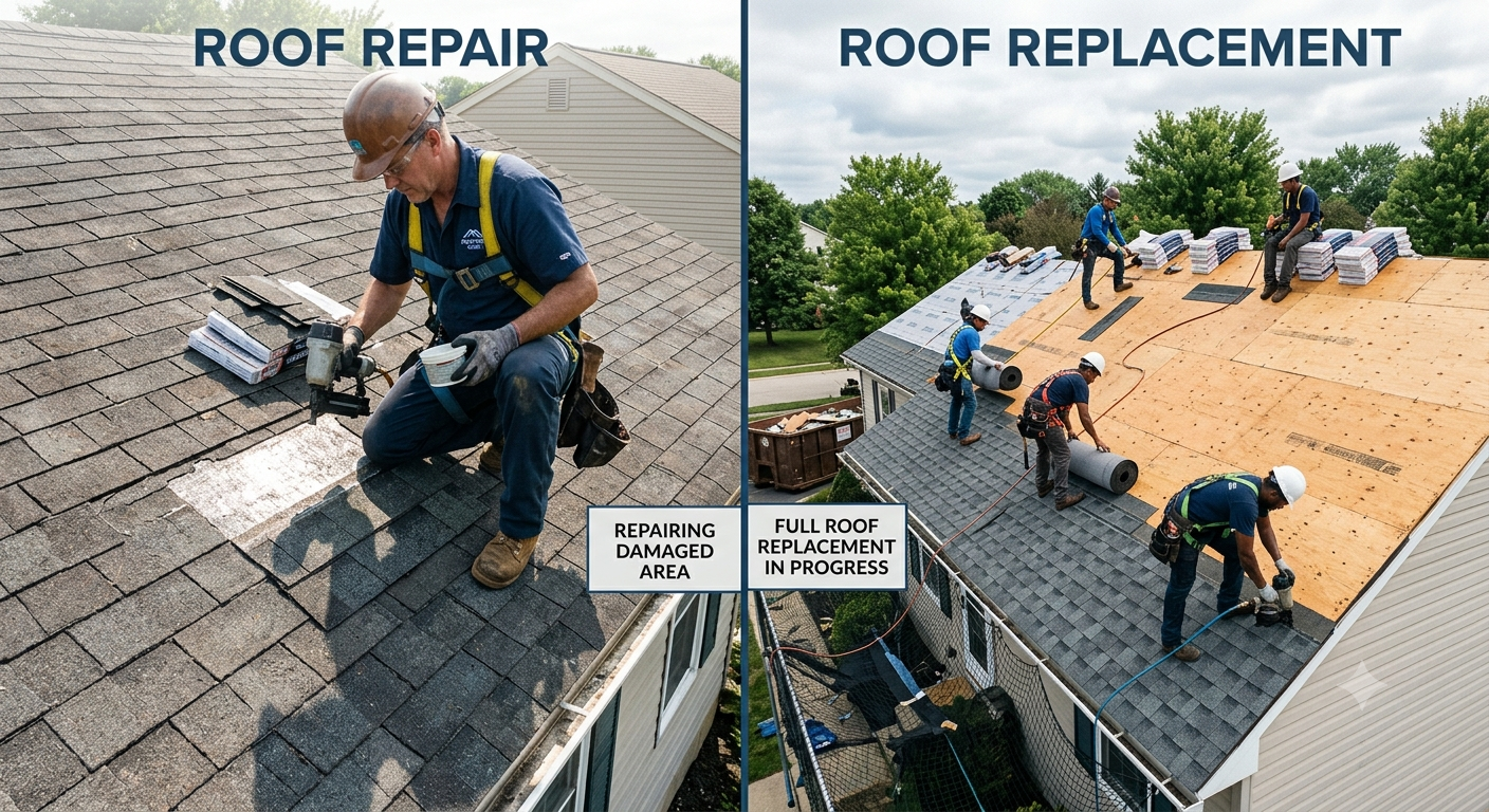 Florida 5 star roof repair vs replacement